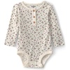 image:imageOSHKOSH BGOSH Girl LongSleeve Bodysuit White Floral 3M