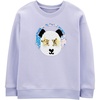 image:imageOSHKOSH BGOSH Girls Flip Sequin PulloverLavender Friend