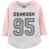 image:imageOSHKOSH BGOSH Girls Varsity Logo TeeHeather Grey