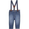 image:imageOshKosh BGosh Baby Boys Denim SuspendersBlue Denim Ozone Wash