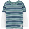 image:imageOshKosh BGosh Boys Layered TeeBlue Stripe