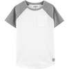 image:imageOshKosh BGosh Boys Short Sleeve Pocket TeeIvoryGrey