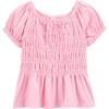 Pink Smocked
