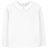 White Collared Solid