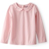 image:imageOshKosh BGosh Girls Long Sleeve Fashion TopPink Scalloped Collar