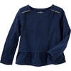 image:imageOshKosh BGosh Girls LongSleeve Knit TopNavy