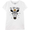 image:imageOshKosh BGosh Girls Sequin TeeIvory Zebra