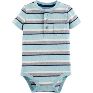 image:imageOSHKOSH BGOSH Baby Boys BodysuitTourist Blue Stripe