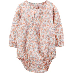 image:imageOSHKOSH BGOSH Baby Girls Longsleeve BodysuitFloral Ditzy Pattern
