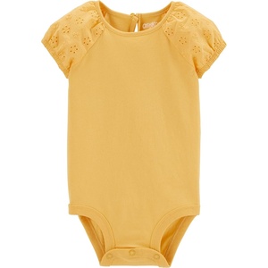 image:imageOSHKOSH BGOSH Baby Girls Shortsleeve BodysuitDandy Lion Eyelet