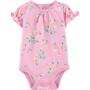 image:imageOSHKOSH BGOSH Baby Girls Shortsleeve BodysuitPink Floral
