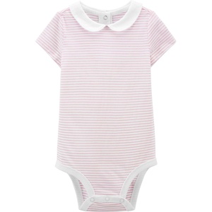image:imageOSHKOSH BGOSH Baby Girls Shortsleeve BodysuitPink Stripes