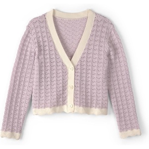 image:imageOSHKOSH BGOSH Girls Cardigan SweaterPurple Solid