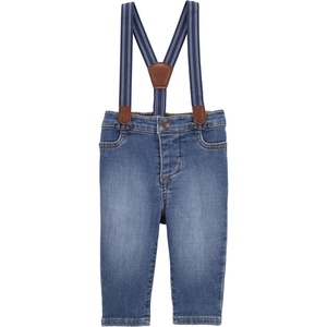 image:imageOshKosh BGosh Baby Boys Denim SuspendersBlue Denim Ozone Wash