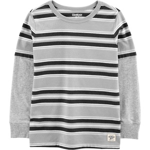 image:imageOshKosh BGosh Boys Layered TeeGray Stripe