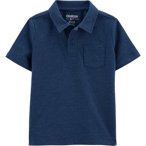 image:imageOshKosh BGosh Boys Short Sleeve PoloBlue Cadet