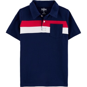 image:imageOshKosh BGosh Boys Short Sleeve PoloIndigo Blue