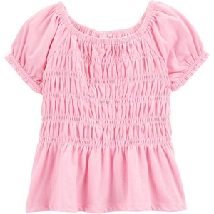 image:imageOshKosh BGosh Girls Fashion TopPink Smocked