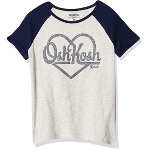 image:imageOshKosh BGosh Girls Logo TeesNavy Grey Heather