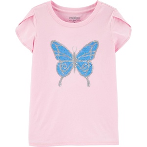 image:imageOshKosh BGosh Girls Sequin TeeFlower Pot Pink