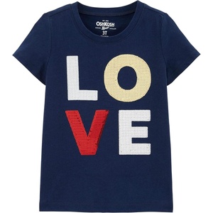 image:imageOshKosh BGosh Girls Sequin TeeLove Glitter