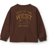 image:imageOshKosh BGosh Boys Long Sleeve HenleyBrown Western
