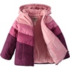 image:imageOshKosh BGosh Girls Perfect Colorblocked Heavyweight Jacket CoatShades of Pink