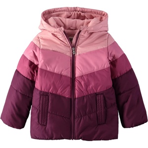 image:imageOshKosh BGosh Girls Perfect Colorblocked Heavyweight Jacket CoatShades of Pink