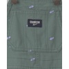 image:imageOSHKOSH BGOSH Baby Boys 2piece Overall SetsCream Green Car Print