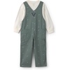 image:imageOSHKOSH BGOSH Baby Boys 2piece Overall SetsCream Green Car Print