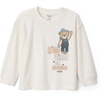 image:imageOshKosh BGosh Baby Boys LongSleeve Graphic TeesCream Kind Vibes Bear
