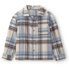image:imageOshKosh BGosh Boys Long Sleeve Woven Buttonfront ShirtToasted Wheat Plaid