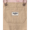 image:imageOSHKOSH BGOSH Baby Girls 2piece Overall SetsKhaki Bow Print