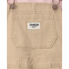 image:imageOSHKOSH BGOSH Baby Girls 2piece Overall SetsKhaki Pink Bows