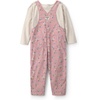 image:imageOSHKOSH BGOSH Baby Girls 2piece Overall SetsPink Cream Floral