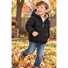 image:imageOshKosh BGosh boys Heavyweight Winter Jacket With Sherpa LiningBlack