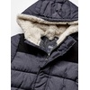 image:imageOshKosh BGosh boys Heavyweight Winter Jacket With Sherpa LiningDark Grey HeatherVery Black