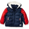 Deep Navy/ Red