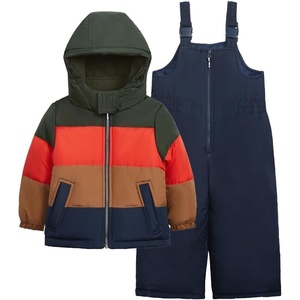 image:imageOshKosh BGosh Boys Ski Jacket and Snowbib Snowsuit SetOrange
