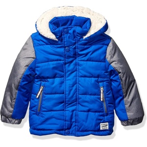 image:imageOshKosh BGosh boys Heavyweight Winter Jacket With Sherpa LiningBlue OdysseyGrey