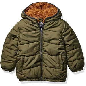 image:imageOshKosh BGosh boys Heavyweight Winter Jacket With Sherpa LiningRoyal Hunter Green