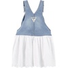 image:imageOSHKOSH BGOSH Boys Pullover SweatshirtDenim White Jumper