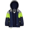 image:imageOSHKOSH BGOSH Boys Midweight Jersey Lined Hooded Jacket With Zipper PocketNavy
