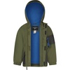 image:imageOSHKOSH BGOSH Boys Midweight Jersey Lined Hooded Jacket With Zipper PocketOlive Green