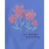 image:imageOSHKOSH BGOSH Baby Girls Pullover SweatshirtBlue Flower Print
