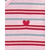 image:imageOshKosh BGosh Baby Girls LongSleeve Fashion TopRed Pink Heart Striped