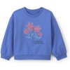 Blue Flower Print