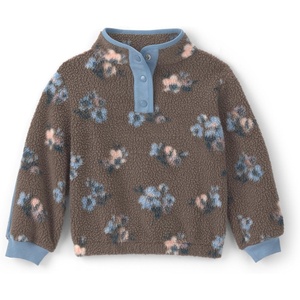 image:imageOSHKOSH BGOSH Baby Girls Pullover SweatshirtBrown Floral