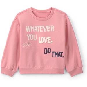 image:imageOSHKOSH BGOSH Baby Girls Pullover SweatshirtPink Whatever You Love  Do That Print