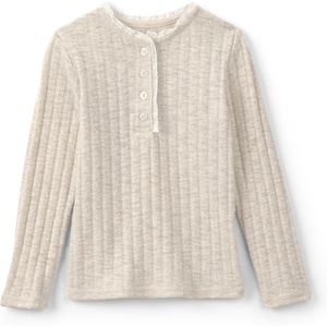 image:imageOshKosh BGosh Baby Girls LongSleeve Fashion TopCream Ribbed